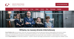 Desktop Screenshot of grupapodatkowa.com